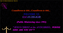 Desktop Screenshot of countdownto666.com